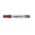 Artline EK90 Brown Marker Ch 2.5 Each