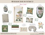 Cot Duvet Bedding Watercolour Safari On The Road