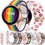 20MM Printing Silicone Watchbands For Samsung Galaxy Watch Active 42MM Gear Sport S2 Fashion Classic Strap