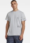 G-star Raw Multi Graphic Loose R T - Magnesium