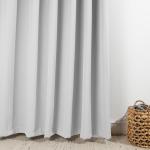 Woven Blockout Taped Curtain Mist - Longer Length 270CM W X 250CM L