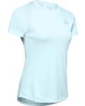 Women's Ua Qualifier Iso-chill Embossed Short Sleeve - Rift Blue Sm