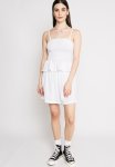Shirred Shorts - Off White