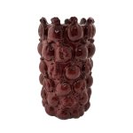 Red Pomegranate Vase 16X28CM
