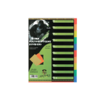 A4 Polyprop Divider 10TAB Color Dafrique