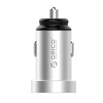 Orico Dual Port MINI USB Car Charger Silver