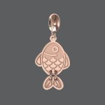 Gold Lucky Fish Charm
