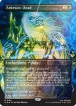 Animate Dead Rainbow Foil Secret Lair Drop Series - Damaged Foil