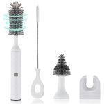 Electric Baby Bottle Brush Set Multi-purpose Cleaner Brushes 360HIGH-SPEED Rotation Cleaning 1500MAH Waterproof IPX65 Perfect Ba