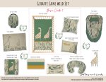 Cot Duvet Bedding Giraffe Gone Wild Set