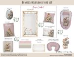 Cot Duvet Bedding Bunny Bunnies Wildflower Love Set