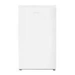 Mora 90L White Bar Refrigerator -adjustable Shelves LED Light