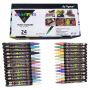 24 Graffiti Paint Markers Extra Fine Tip 0.7MM