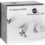 & White Dinner Set 12-PIECE
