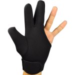 Heat Resistant Protective Glove 2 Fingers & Thumb Black