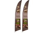 Legend 3M Arcfin Flying Banner - Set Of 2