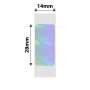 NB429 - NIIMBOT - B18 / N1 - 14X28MM - 200 SILVER ROUND HOLOGRAM LABELS
