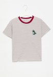PoP Candy Striped Tee - Red