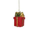 Giftbox Hanging Ornament 6.5X5.5X9.5CM