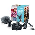 Canon Eos R50 Creator Kit Black Camera Rf-s 18-45MM Lens & Creator Accessories