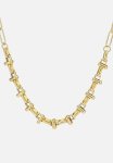 Designer Link Necklace - Gold