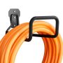 Hongmai Garden Hose Holder Wall Mount Heavy Duty Water Hose Hanger For Garage Outside Metal Hose Reels Hose Rack For Garden Hose Expandable Hose Water