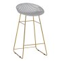 Fine Living - Vienna Bar Chair - Grey