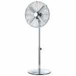 LOGIK 40CM Pedestal Fan Chrome 16IN ZF-1616