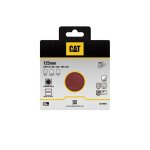 CAT 125MM Hook & Loop Orbital Sanding Discs 10-PIECE Professional Sanding Accessory Set