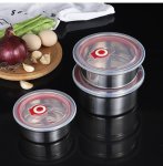 Stainless Steel Lunch Bowl With Leakproof Lid