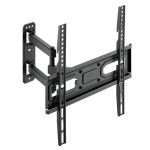 Volkano Tv Wall Mount 60 Double Arm Full Motion Tilt & Swivel Steel