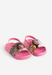 Printed Pool Shoes - Pink