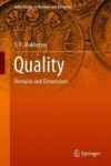 Quality - Domains And Dimensions Hardcover 1ST Ed. 2019
