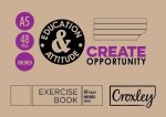 Exercise Book A5 48PG Unruled Pack Of 25