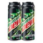 Mountain Dew Citrus Flavoured Soft Drink Can 4X500ML