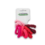 Hair Elastic Ring Tie 10 Pack With 5 Assorted Colours