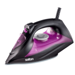 Salton Thermo Glide Steam Iron -2200W Ceramic Soleplate Self-cleaning