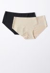 Cotton On The Invisible Boyleg Brief 2PACK - Black frappe