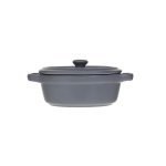 MINI Oval Casserole Dish - Grey
