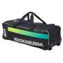 Kookaburra Pro 4.0 Wheelie Bag Black/lime