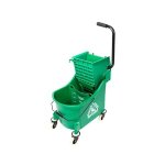 33L Maxi Bucket With Divider & Wringer Green – JAMS-1012