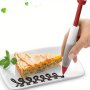 Silicone Icing Piping Pen Uncharged Food Decorating Writing Tool With Pastry Nozzle For Cookie Cake & Dessert Decoration Kitchen Accessories Bakeware