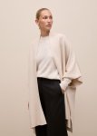 Cotton Cashmere Blend Poncho