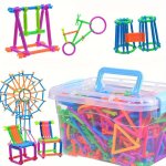 200PCS SET Building Blocks To Build Magic Wand Toys Relieve Boring Assembly Set Props The Best Gift