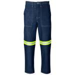 Cast Premium 100% Cotton Denim Pants - Reflective Legs - Denim 52