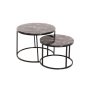 - Schnapps Set Of 2 Tables - Black/black