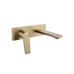Basin Mixer Wall Mounted Vita Brass