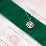 Protea Necklace Sterling Silver Or Rose Gold - Sterling Silver