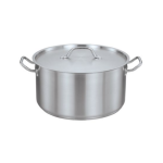 Pot Stainless Steel Deep Stockpot With Lid - 32X32CM 26L