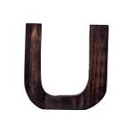 U-shape 2 Candle Holder - Black